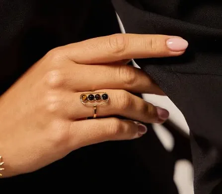 Bague Perles