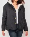 Veste matelassée et réversible