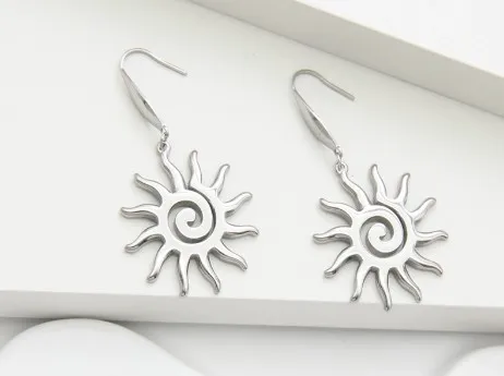 Boucles d'oreilles Soleil