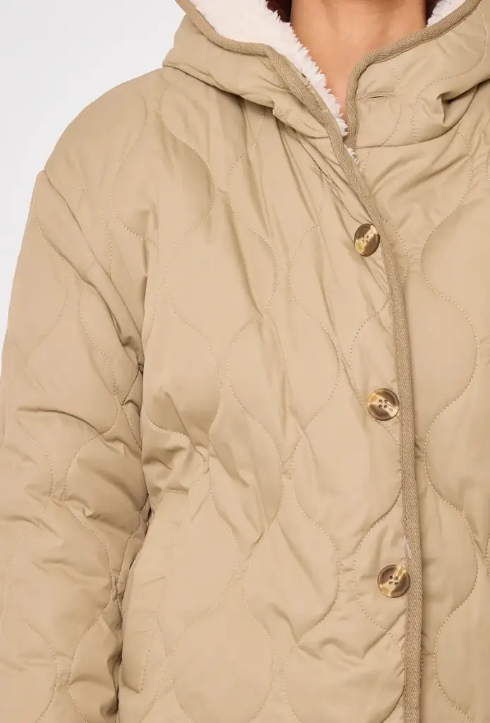 Veste matelassée et réversible