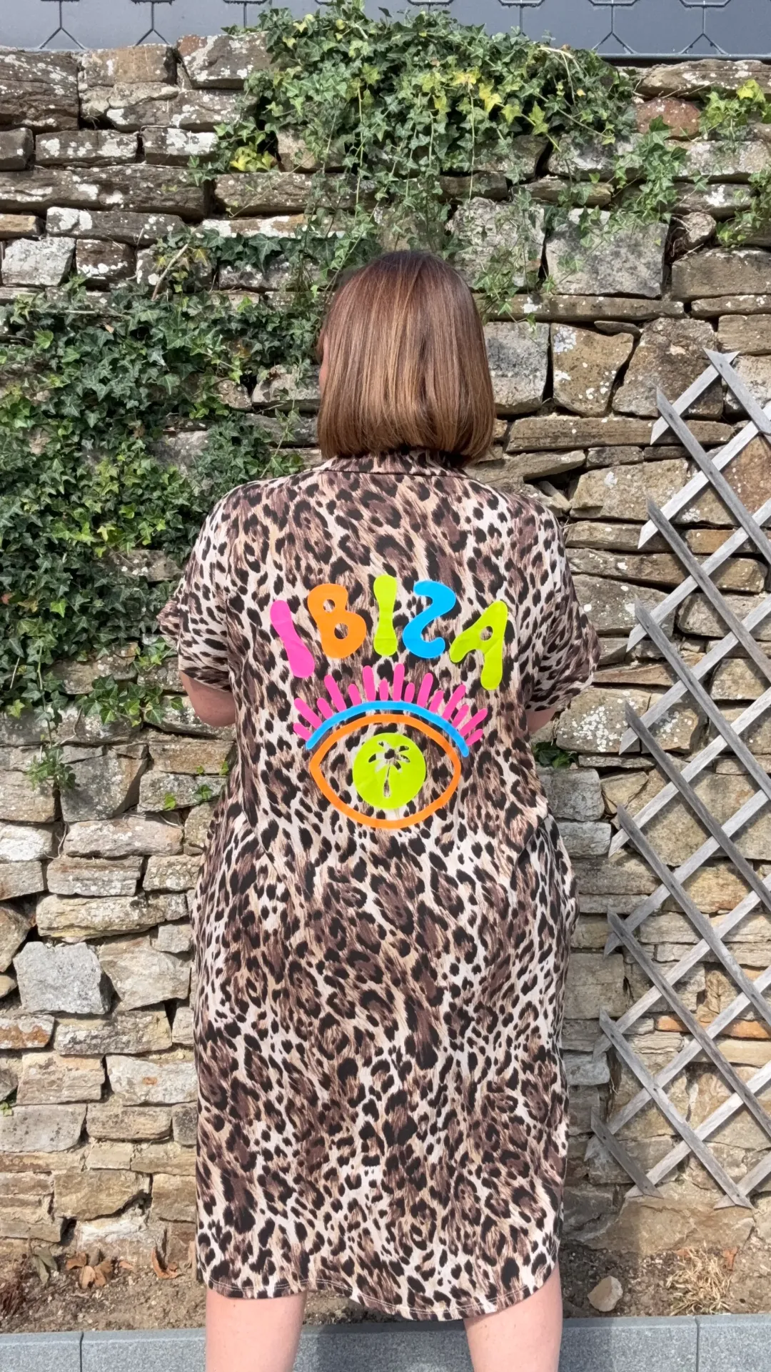 Robe imprimé animal Ibiza (Motif 1)